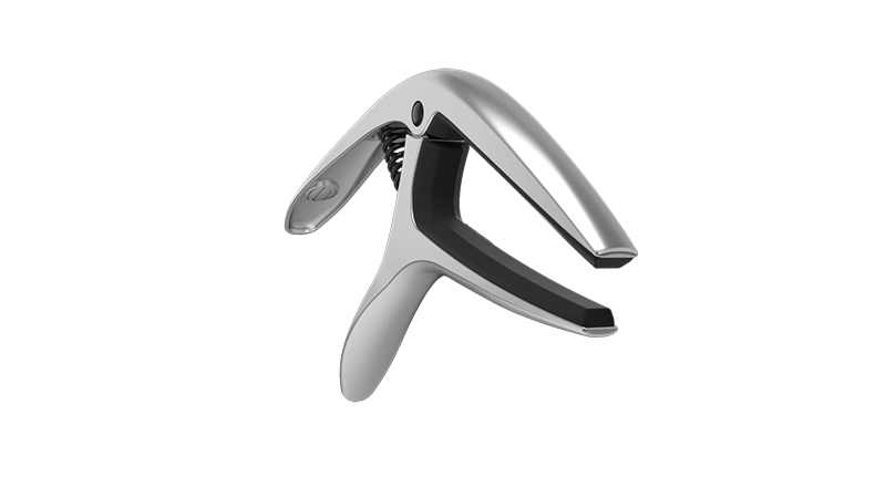 送料無料激安祭 ERNiE BALL ギター用カポタスト 9601 AXIS CAPO SILVER アーニーボール